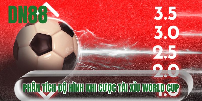 Phân tích độ hình khi cược tài xỉu World Cup